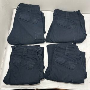 LOT OF 4 / 511 TACTICAL Woman's Work Pants US Size 4 TALL Navy Midnight Blue